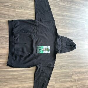 Hidden NY Ikebana Hoodie Black 2XL - Made in USA Heavyweight Streetwear
